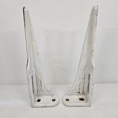 Soportes de estante de fregadero recubiertos de porcelana de 13" de hierro fundido estándar vintage 20x24 Foto 1 de 4