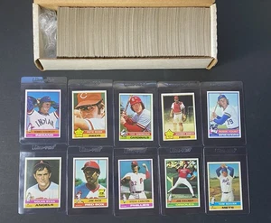 1976 Topps Baseball Set 1-660 NMint Many Mint,  5% EX/MT Eckersley, Ryan & Brett - Picture 1 of 9