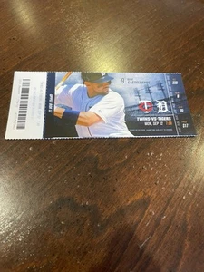 Boleto Twins at Tigers 12 de septiembre de 2016 — Miguel Cabrera HR#32 - Imagen 1 de 2