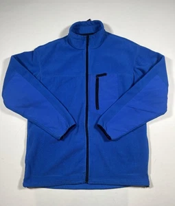 Chaqueta Duluth Trading Co Para Hombre Grande Alta Azul Polar Cremallera Completa Ropa de Trabajo Exterior - Imagen 1 de 5