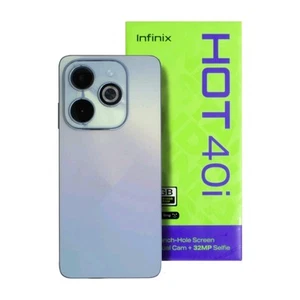 Infinix Hot 40i, 8+256GB, Starlit Black, green , gold, Unlocked Network - Picture 1 of 7