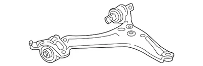 Acura TLX 2015-2020 genuino - brazo L delantero (inferior) 51360-TZ3-A01 Foto 1 de 2