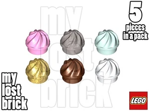 LEGO - Part 15470 - Round Plates 1x1 with Swirl (Pack of 5) + NEW +SELECT COLOUR - Picture 1 of 7