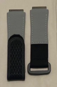 Richard Mille 67-01M Gray Hook and Loop closure Rubber Strap / Band Authentic - Picture 1 of 24