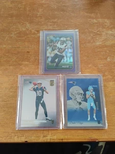 Lot of 3 2024 Short Print and Serial Numbered Drake Maye Rookie Cards - Bild 1 von 3