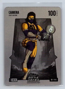 2026 Bo Jackson Battle Arena Camera Alvin Kamara Silver Battlefoil Steel SBF-111 - Picture 1 of 1