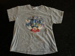 Vintage Disney Disneyland Resort Gray 2004 Whole New World T shirt youth Medium - Picture 1 of 6