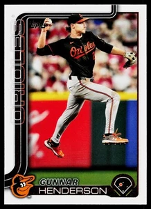 2025 Topps Gunnar Henderson #65 Baltimore Orioles - Picture 1 of 2