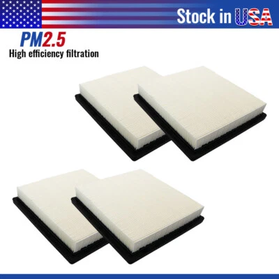 4PC Engine Air Filter for 2001- 2010 Chrysler Town & Country Dodge Grand Caravan - Image 1 of 4
