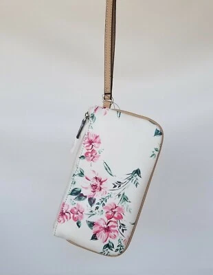 CARTERA FLORAL NINE WEST Malathi SLG Óptica Blanca Multicolor Plegable  Foto 1 de 4