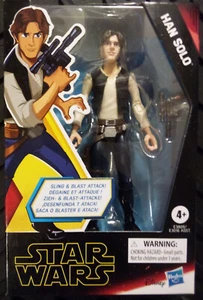 Star Wars Galaxy of Adventures Han Solo Action Figure Hasbro New - Picture 1 of 4