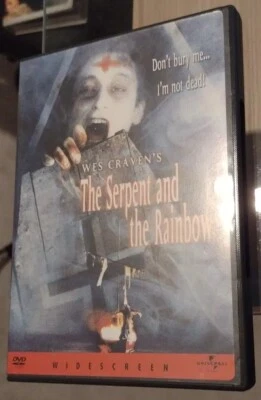 The Serpent and the Rainbow DVD Wes Craven 1987 Bill Pullman Zakes Mokae - Image 1 of 4