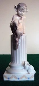 VTG 1966 Royal Copenhagen Faun with Squirrel Porcelain # 456 by Chr Thomsen Mint - Picture 1 of 11