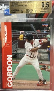 2006 Wichita Wrangler Alex Gordon# 10.  BGS. 9 . 5. 💎💎 - Picture 1 of 3