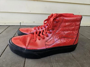 Size 8.5 Mens, 10 Women VANS David Bowie x Sk8-Hi Platform 2 High Ziggy Stardust - Picture 1 of 17