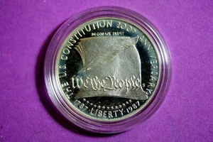 NACHLASSFUND 1987 S PP 200th Anniversary Constitution Dollar #M11763 - Bild 1 von 2