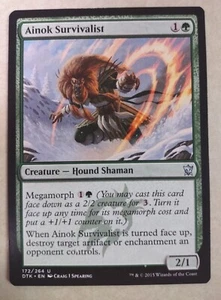 "Magic The Gathering Magic The Gathering ""ainok survivalist"" Dragons of Tarkir 172/264 ¡ENVÍO GRATUITO!¡! - Imagen 1 de 2