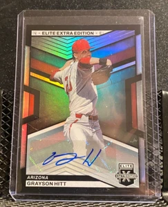Grayson Hitt 2023 Elite Extra Base Signatures Auto - Diamondbacks - Picture 1 of 2
