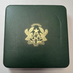 1958 Ghana 7 coin PROOF set, with Silver, in Original Mint packaging. COLOR!! - Picture 1 of 4