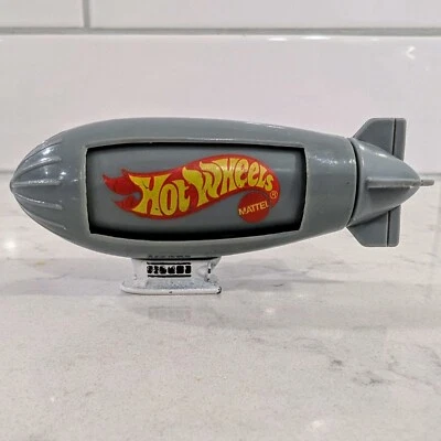 De colección 1992 Hot Wheels Goodyear Blimp #1384 gris blanco "¡Rev It Up! Rip It Up!" Foto 1 de 4