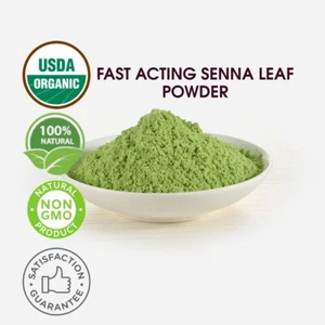 100% Natural ORGANIC Senna Leaf Powder 450g (16 OZ) Cassia Angustifolia SALE - Picture 1 of 2