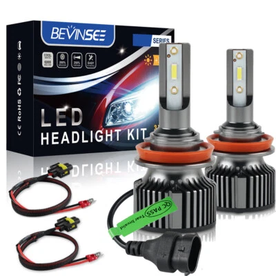 For Kia Forte Koup 2010-2013 Forte5 2012-2013 H11B LED Headlight Bulbs Low Beam - Image 1 of 4