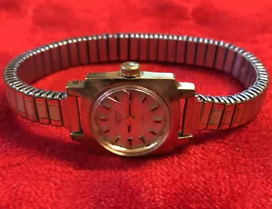 PALLAS Eppo - Damenarmbanduhr Handaufzug goldfarben Wasserdicht - Bild 1 von 6