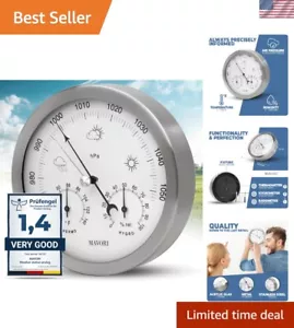 3in1 Weather Station Analog - Barometer, Hygrometer & Thermometer for Indoor ... - Picture 1 of 8