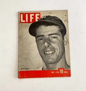 May 1st, 1939 Life Magazine Featuring Joe DiMaggio - Iconic Collectible - Picture 1 of 6