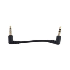 Audio Cable Dual 90 Degree Right Angle 3.5mm Jack Male to Male Stereo AUX Cable - Afbeelding 1 van 10