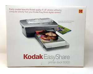 Kodak EasyShare Printer Dock 6000 New In Box Creates 4x6 Photos Digital Camera - Picture 1 of 9