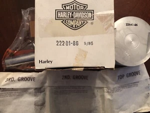 22201-86A HARLEY-DAVIDSON SPORTSTER 1100 CC PISTÓN Y ANILLOS SISTEMA OPERATIVO .005 - Imagen 1 de 1