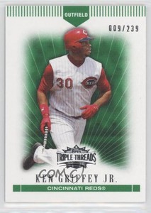 2007 Topps Triple Threads Emerald /239 Ken Griffey Jr #13 HOF