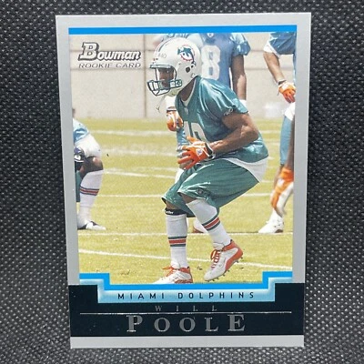 2004 Bowman Will Poole #251 Rookie RC - Image 1 of 2