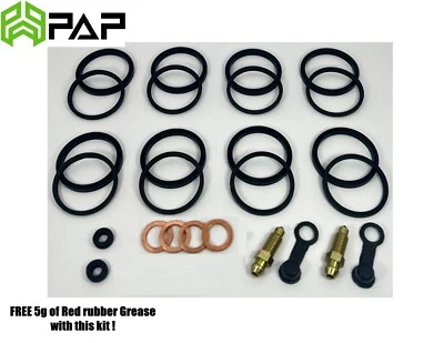 Suzuki GSXR1000 K8 2008 Front Brake caliper piston seal rebuild kit - Image 1 of 4