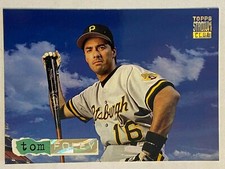 1994 Topps Stadium Club Golden Rainbow #142 Tom Foley Pittsburgh Pirates