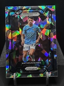 2023-24 Panini Prizm Premier League Ice Matheus Nunes #16 Manchester City - Picture 1 of 2