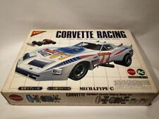 NICHIMO 1/12 Scale Corvette Racing RC Model Car Kit White with Box Unassembled