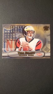 2000 TOM BRADY Pacific Finest Hour Rookie Card #15 GOAT