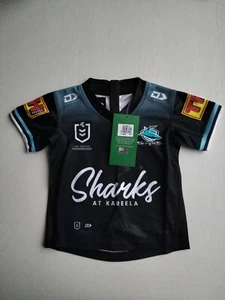 CRONULLA SHARKS NRL CLASSIC INFANT TODDLER JERSEY Size T0 Brand New With Tags - Picture 1 of 3