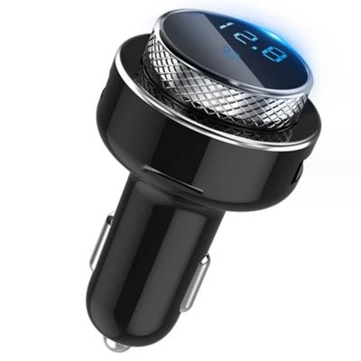 Bluetooth Car FM Transmitter MP3 Player Handsfree Radio Adapter Kit USB Charger - Image 1 of 4
