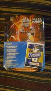 2024 Panini Prestige NFL Football Brock Purdy 49ers Collectors Tin 7 Packs - Picture 1 of 1