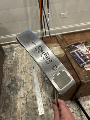 Carbite Polar B-6 Balance Brass Balls Steel Shaft  Putter 33” Mid Slant - Image 1 of 4