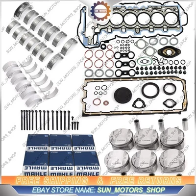 Engine Overhaul Rebuild Kit 9.7:1 For BMW 323i 523i E92 E60 E90 E83 E85 N52 2.5L - Image 1 of 4