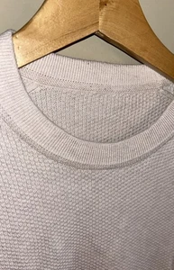 Maglione girocollo uomo maglia testurizzata media - Foto 1 di 4