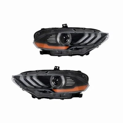 LABLT Headlight For 2018-2020 Ford Mustang Full LED Projector w/DRL Right&Left - Изображение 1 из 4