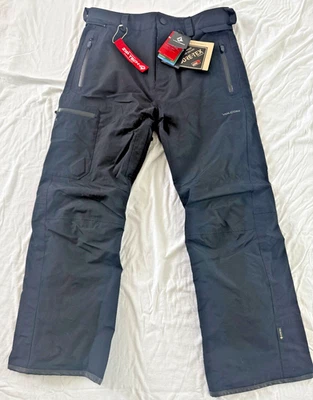 Pantalones de snowboard VOLCOM para hombre GORETEX negros talla pequeña Foto 1 de 4