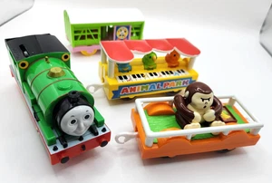 THOMAS & FRIENDS Tomy Plarail Percy 2002 + Animal Park Zoo Cars Lot Japan - Picture 1 of 16