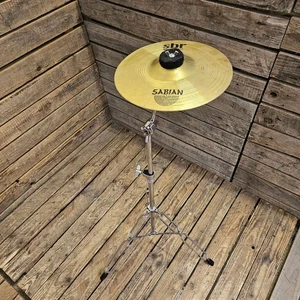 Splash Cymbal 10" Sabian SBR Includes Tornado Stand USED! RKMTS080725 - Picture 1 of 3