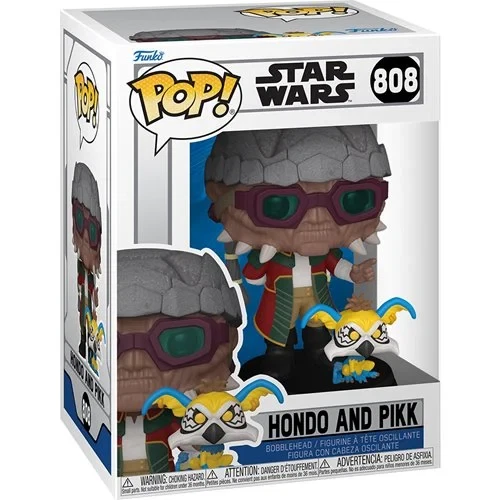 Funko Pop! Protector Viny Star Wars: Clone Wars Hondo and Pikk l and Buddy #808 Foto 1 de 1